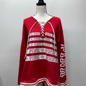 Red Winter sweater
